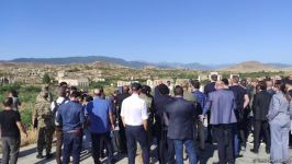 Representatives of diplomatic corps inspect old center of Azerbaijani Fuzuli city (PHOTO)