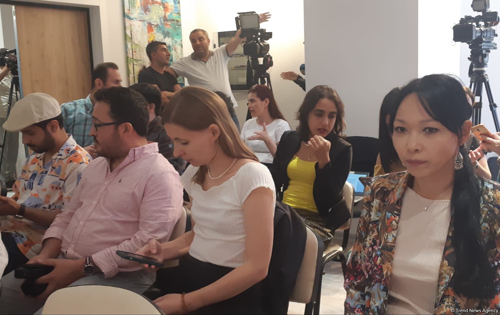 В городе Шуша состоялось открытие международного проекта "Youth ArtCamp Shusha and Baku" (ФОТО)