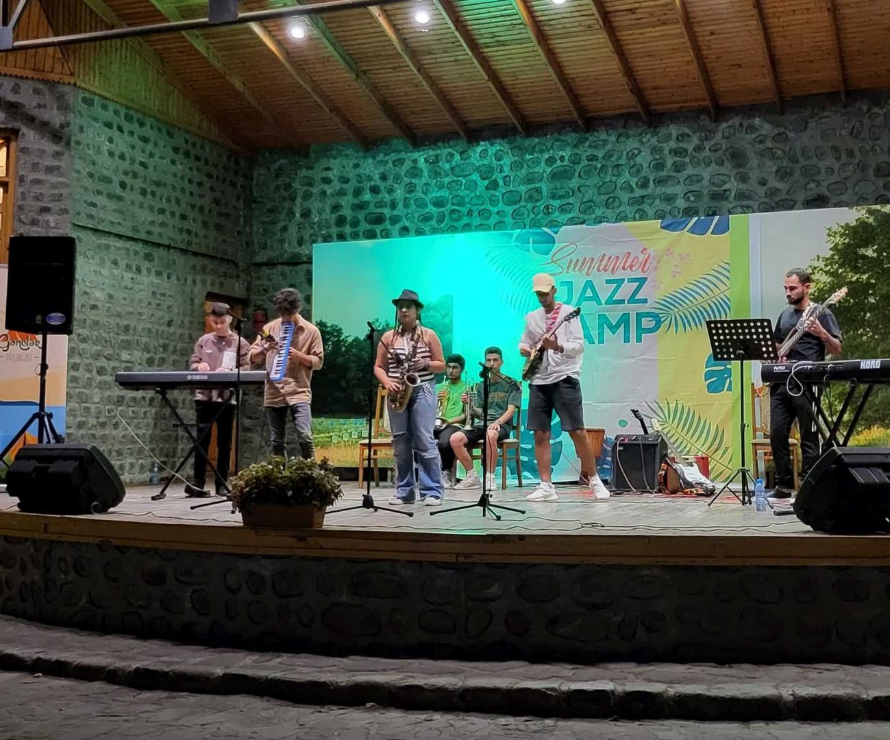 Проведен первый в Азербайджане летний джаз-лагерь Summer Jazz Camp  (ВИДЕО, ФОТО)
