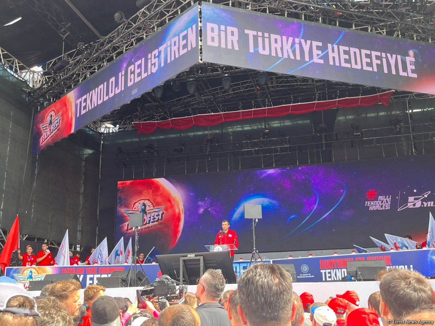 В Турции проходит церемония открытия фестиваля Teknofest (ФОТО)