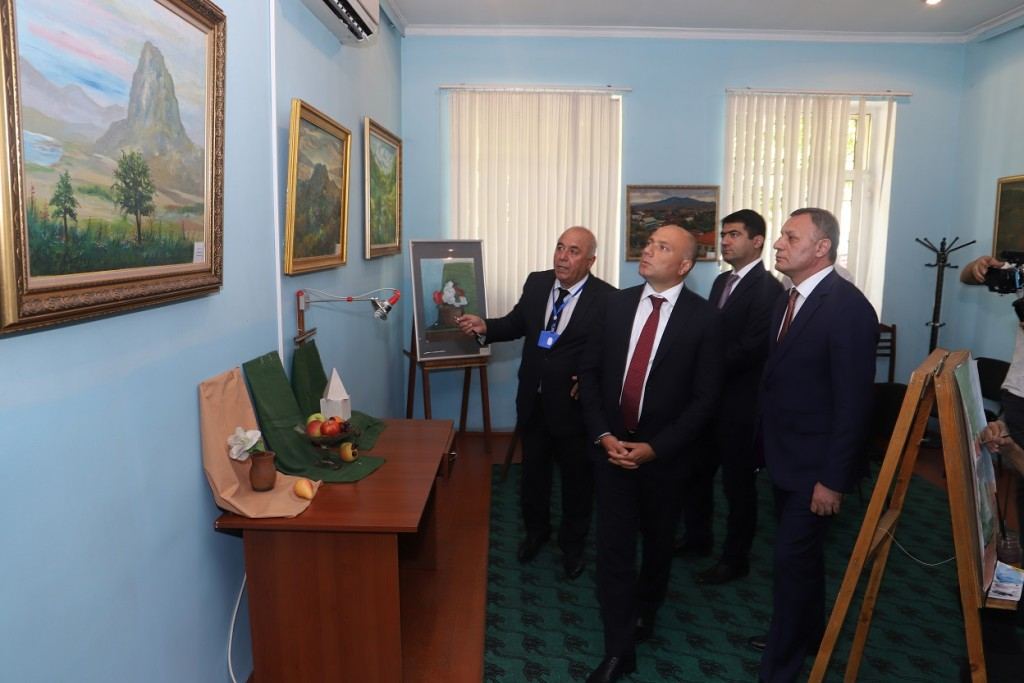 Министр культуры Анар Керимов ознакомился с учреждениями культуры в Газахском и Агстафинском   районах (ФОТО)