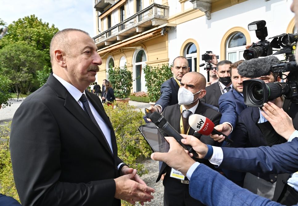 President Ilham Aliyev attends international forum in Cernobbio, Italy (PHOTO/VIDEO)