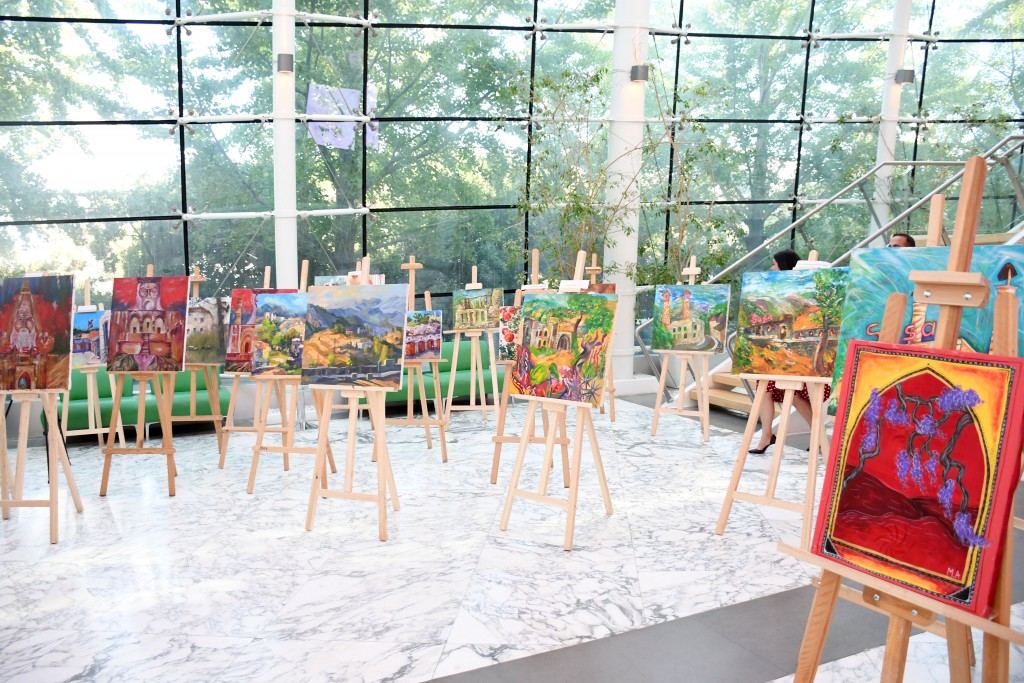 Состоялась итоговая выставка проекта "Youth ArtCamp Shusha and Baku" (ФОТО/ВИДЕО)