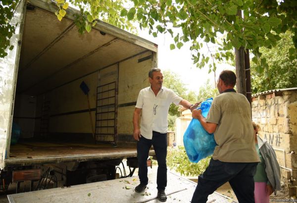 Another group of Azerbaijani citizens preparing to return to native Aghali village (PHOTO)