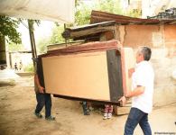 Another group of Azerbaijani citizens preparing to return to native Aghali village (PHOTO)