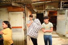 Another group of Azerbaijani citizens preparing to return to native Aghali village (PHOTO)