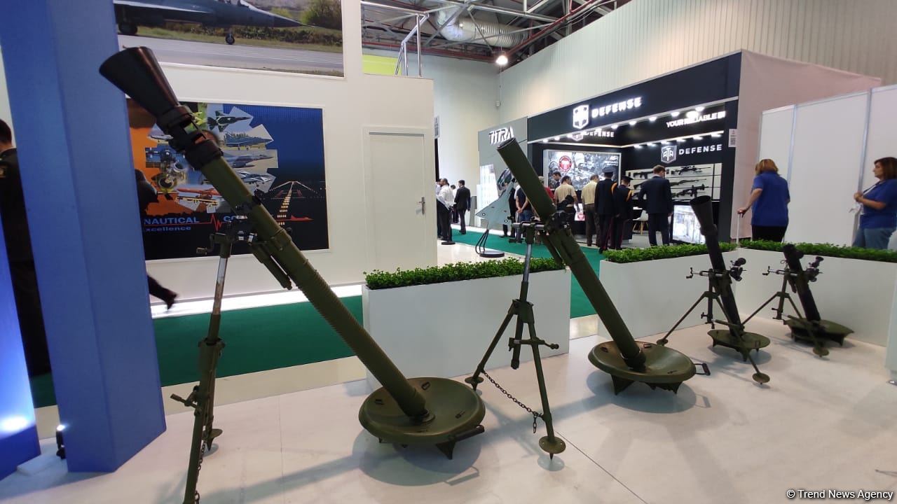 Азербайджан продемонстрировал на ADEX-2022 минометы отечественного производства (ФОТО)