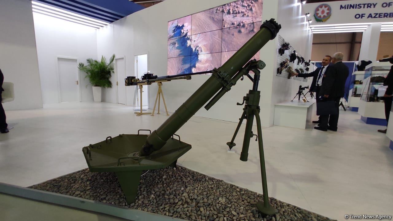 Азербайджан продемонстрировал на ADEX-2022 минометы отечественного производства (ФОТО)