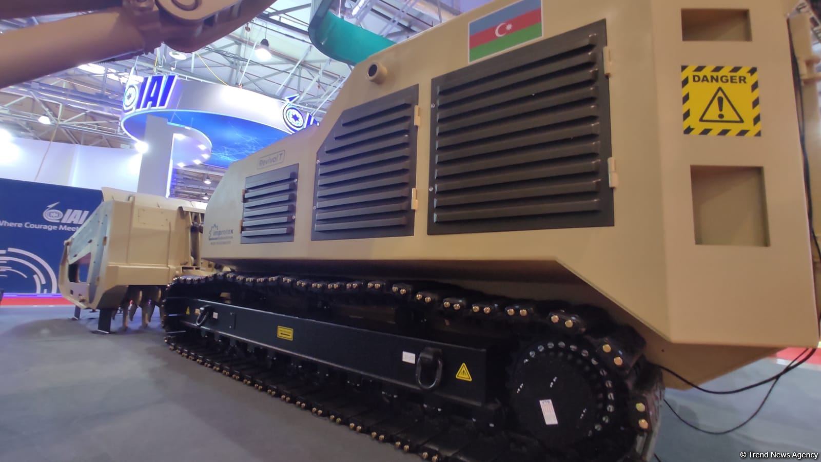 Новая техника для разминирования азербайджанского производства будет испытана в Джебраиле и Физули (ФОТО)