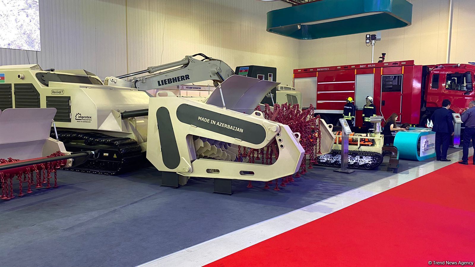 Second day of ADEX-2022 International Defense Exhibition kicks off in Baku (PHOTO)