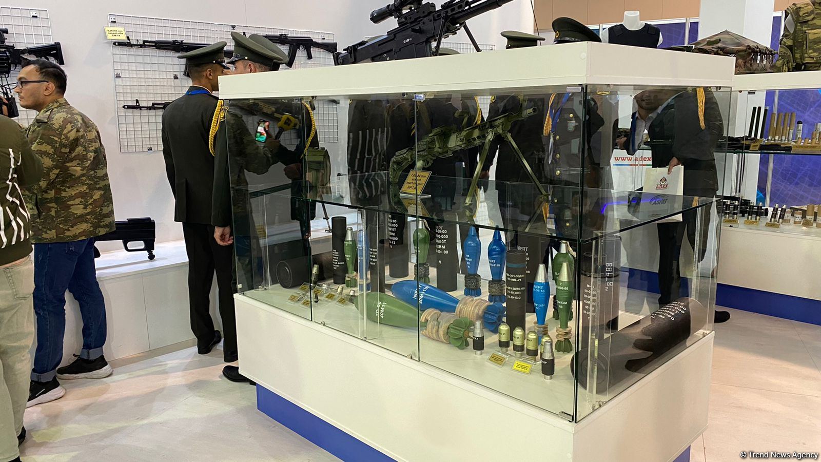 Stand of Azerbaijani ministry generates great interest at ADEX-2022 exhibition (PHOTO)