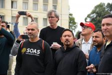 Foreigners witness consequences of Armenian vandalism in Azerbaijan's Shusha (PHOTO)