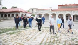 Foreigners witness consequences of Armenian vandalism in Azerbaijan's Shusha (PHOTO)