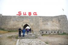 Foreigners witness consequences of Armenian vandalism in Azerbaijan's Shusha (PHOTO)