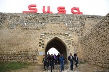 Foreigners witness consequences of Armenian vandalism in Azerbaijan's Shusha (PHOTO)