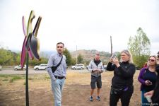 Foreigners witness consequences of Armenian vandalism in Azerbaijan's Shusha (PHOTO)