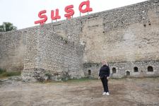 Foreigners witness consequences of Armenian vandalism in Azerbaijan's Shusha (PHOTO)