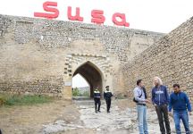 Foreigners witness consequences of Armenian vandalism in Azerbaijan's Shusha (PHOTO)