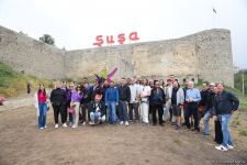 Foreigners witness consequences of Armenian vandalism in Azerbaijan's Shusha (PHOTO)