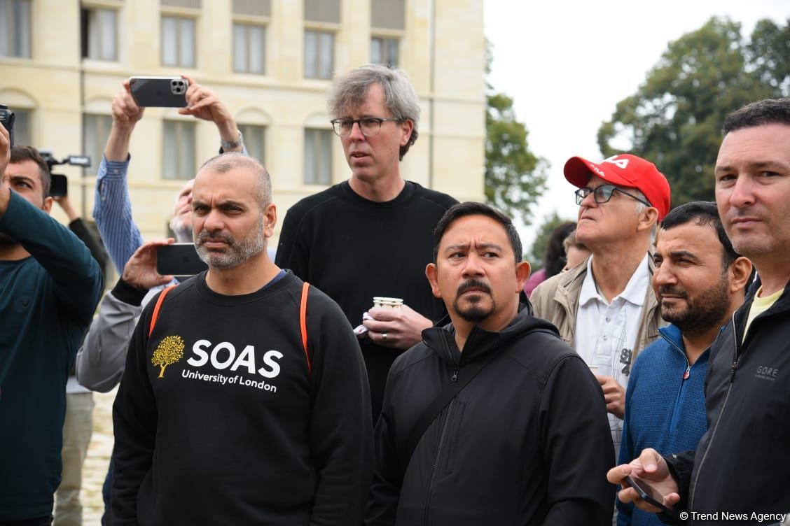 Foreigners witness consequences of Armenian vandalism in Azerbaijan's Shusha (PHOTO)