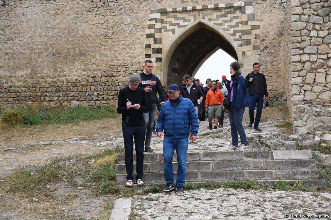 Foreigners witness consequences of Armenian vandalism in Azerbaijan's Shusha (PHOTO)