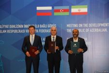 Подписана Бакинская декларация по транспортному коридору Север-Юг (ФОТО)