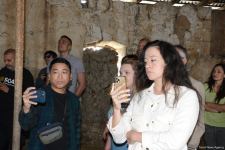 Foreign travelers visit mosque in Azerbaijan's Fuzuli (PHOTO)