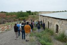 Foreign travelers visit mosque in Azerbaijan's Fuzuli (PHOTO)