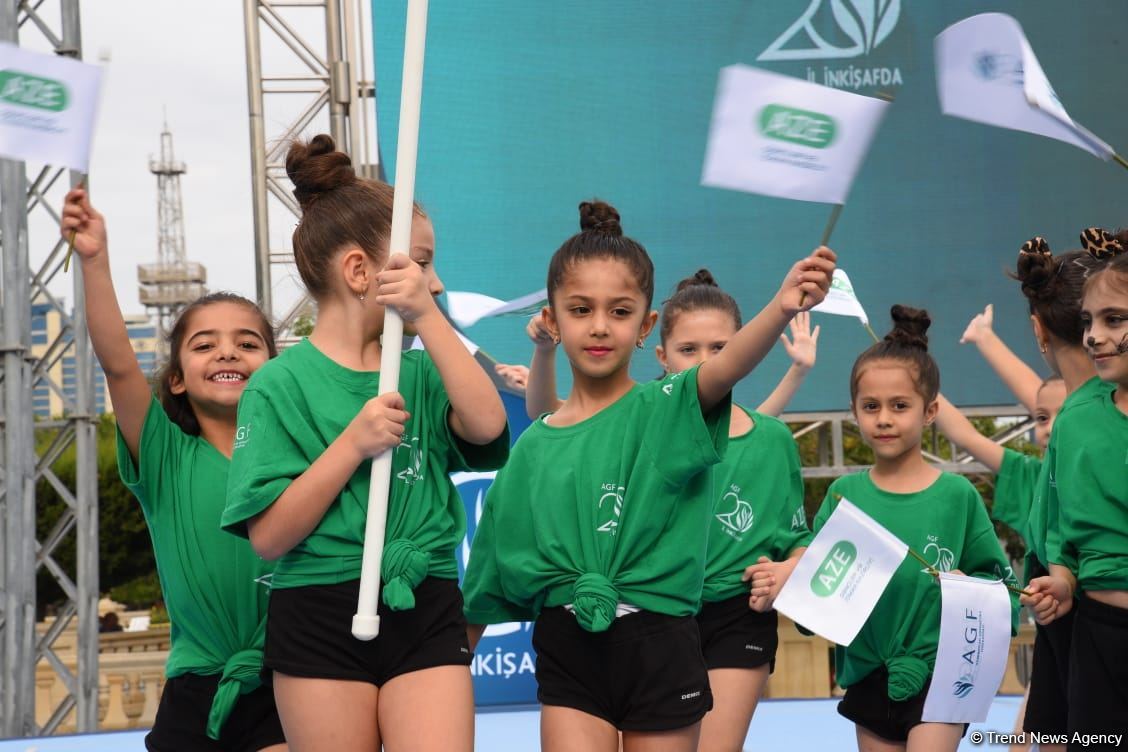 Celebration of sports, friendship, good mood - Baku hosts Gymnastics for All festival (PHOTO)