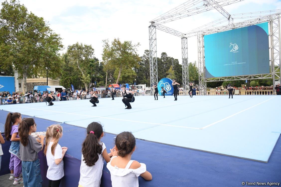 Celebration of sports, friendship, good mood - Baku hosts Gymnastics for All festival (PHOTO)