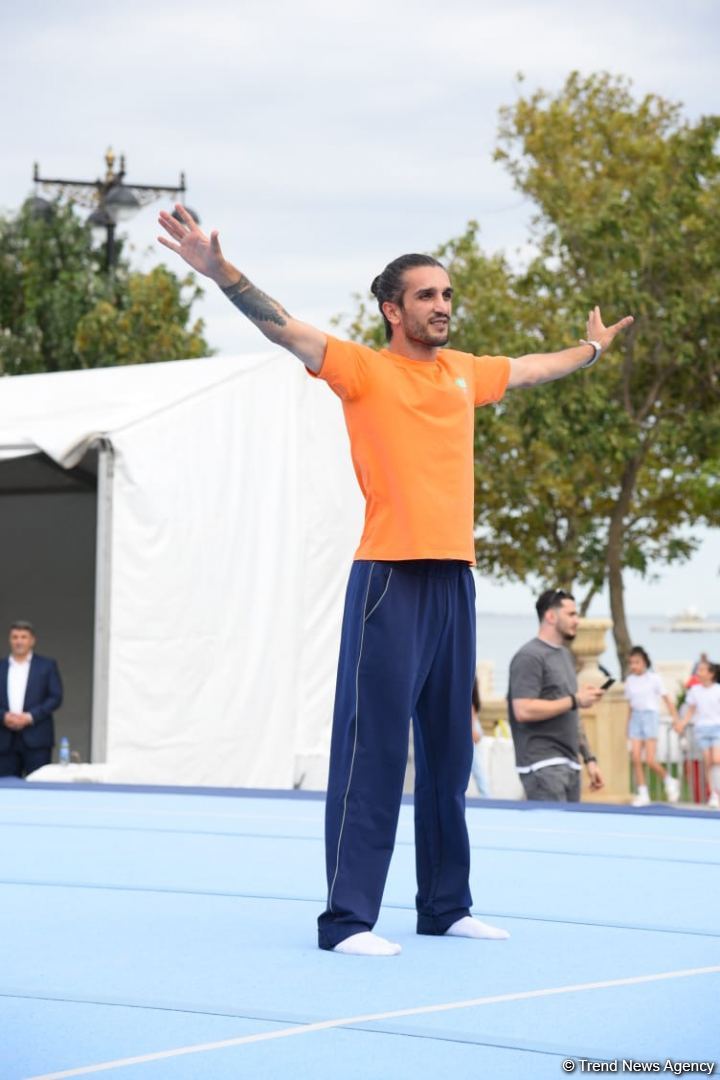 Celebration of sports, friendship, good mood - Baku hosts Gymnastics for All festival (PHOTO)