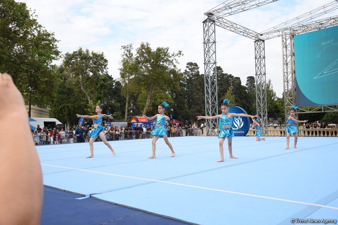 Celebration of sports, friendship, good mood - Baku hosts Gymnastics for All festival (PHOTO)