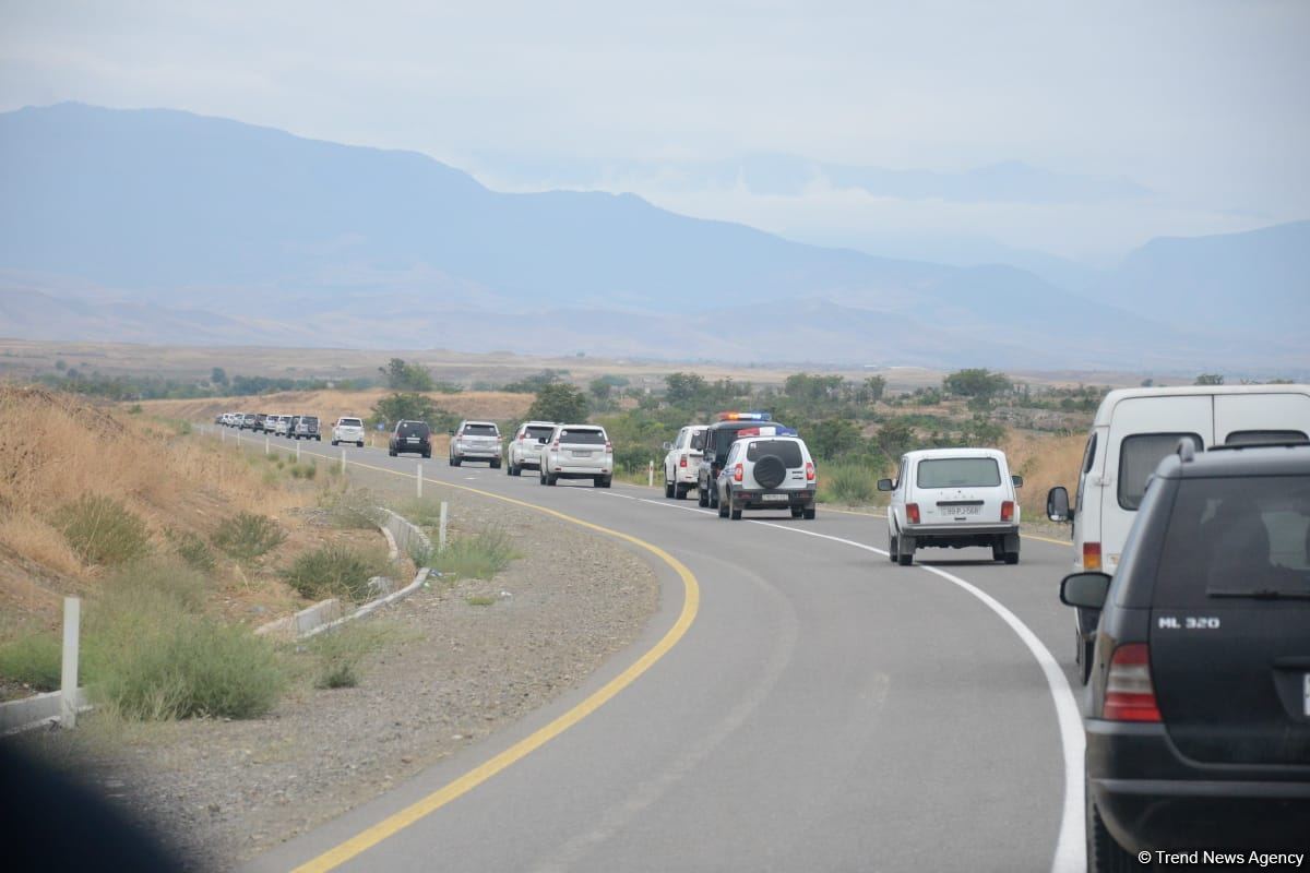 Foreign travelers visit mosque in Azerbaijan's Fuzuli (PHOTO)