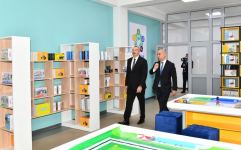 President Ilham Aliyev attends opening of newly-built school No335 in Binagadi district, Baku (PHOTO/VIDEO)