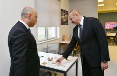 President Ilham Aliyev attends opening of newly-built school No335 in Binagadi district, Baku (PHOTO/VIDEO)