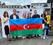 Мария Хан-Хойская представила азербайджанское искусство на Lauz'One Festival в Швейцарии (ВИДЕО, ФОТО)