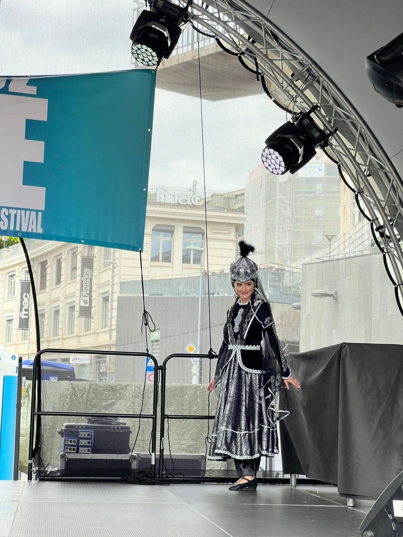 Мария Хан-Хойская представила азербайджанское искусство на Lauz'One Festival в Швейцарии (ВИДЕО, ФОТО)