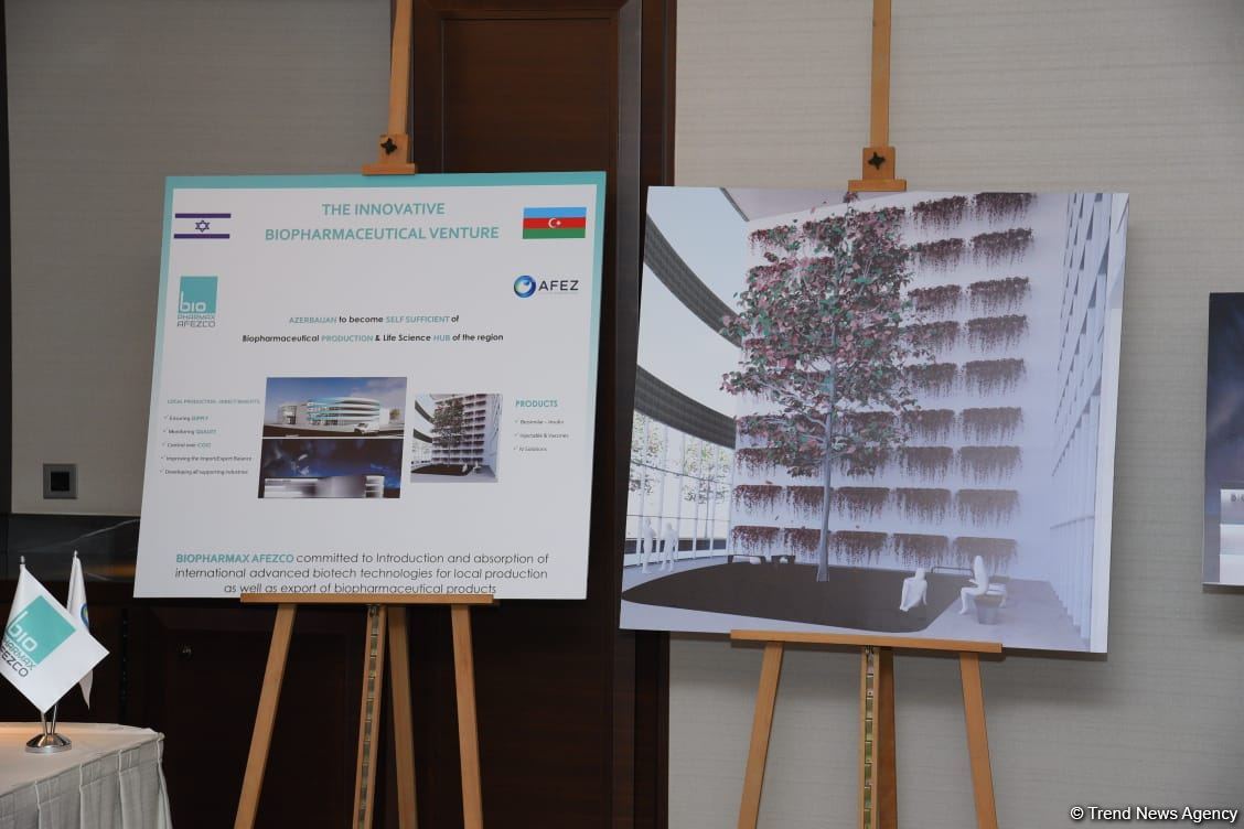 Azerbaijan's Alat FEZ, Israeli BioPharmax sign contract (PHOTO)