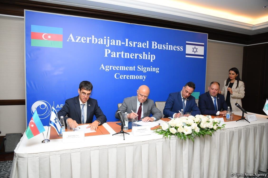 Azerbaijan's Alat FEZ, Israeli BioPharmax sign contract (PHOTO)