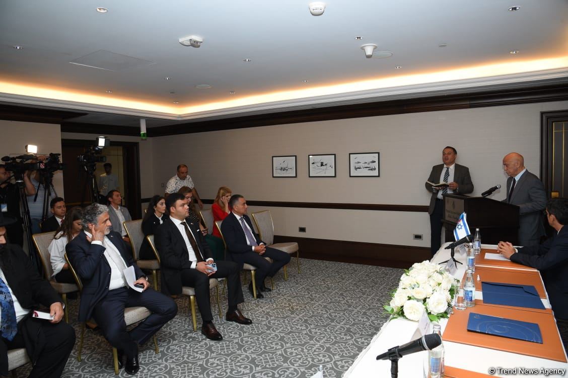 Azerbaijan's Alat FEZ, Israeli BioPharmax sign contract (PHOTO)