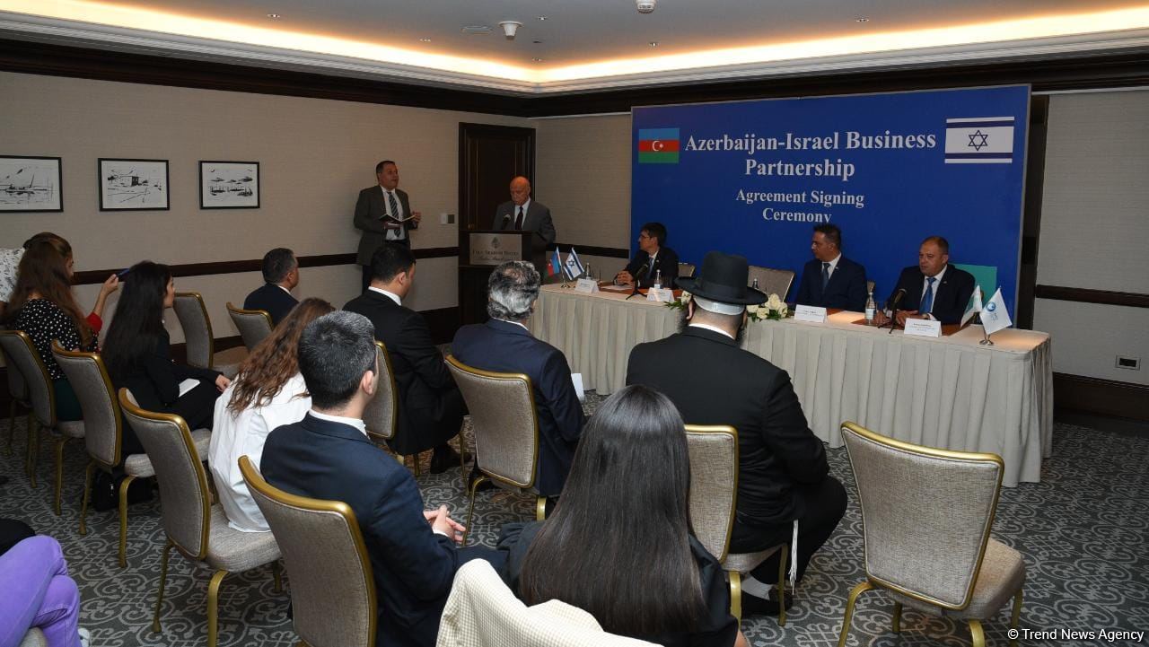 Azerbaijan's Alat FEZ, Israeli BioPharmax sign contract (PHOTO)