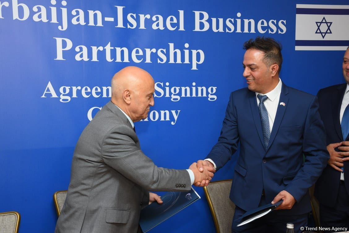 Azerbaijan's Alat FEZ, Israeli BioPharmax sign contract (PHOTO)