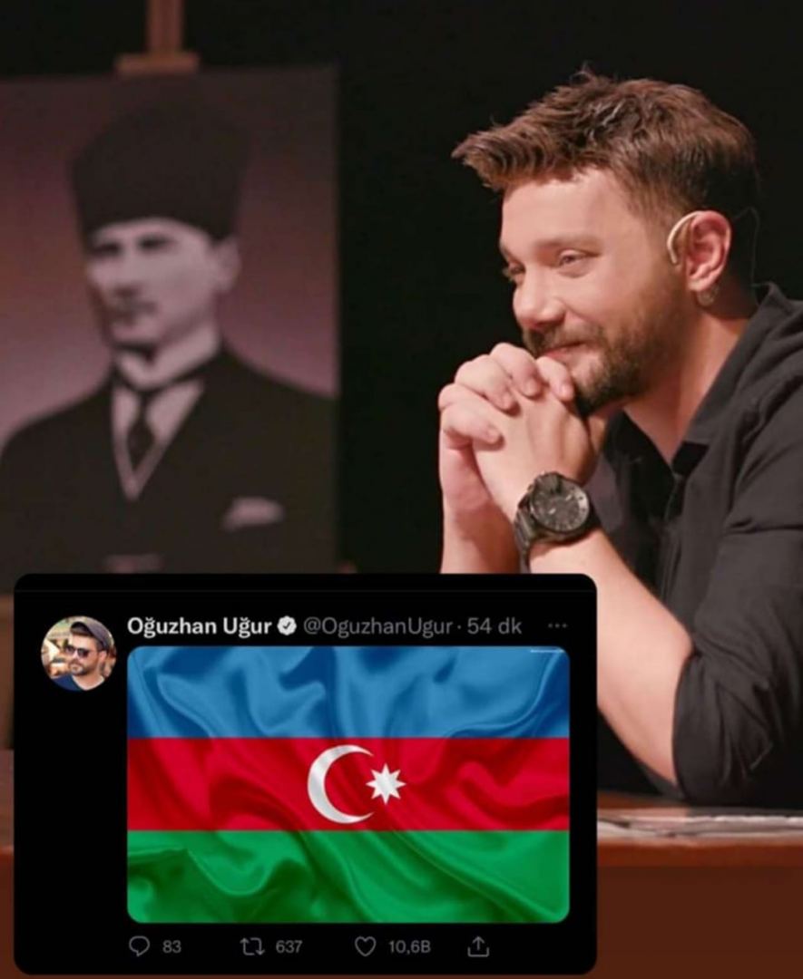 Известные деятели культуры Турции почтили память азербайджанских шехидов (ФОТО)