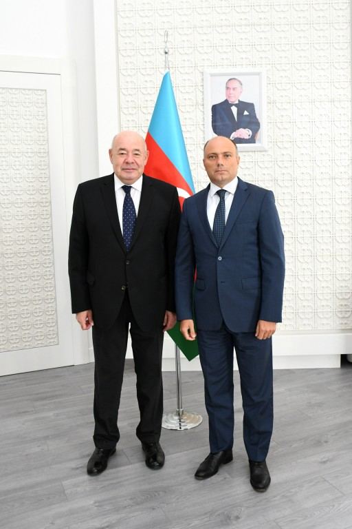 Министр культуры Азербайджана встретился со спецпредставителем Президента России (ФОТО)