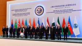 President Ilham Aliyev attends Shanghai Cooperation Organization member states Summit (PHOTO/VIDEO)