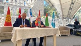 Signing ceremony between Azerbaijan and Turkic-speaking states held in Shusha (PHOTO)
