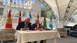 Signing ceremony between Azerbaijan and Turkic-speaking states held in Shusha (PHOTO)