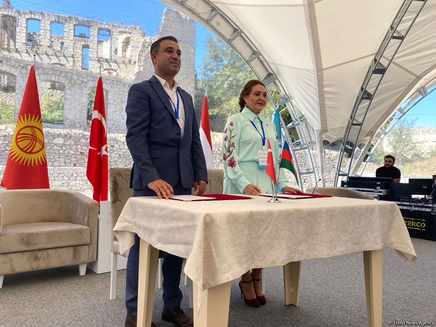 Signing ceremony between Azerbaijan and Turkic-speaking states held in Shusha (PHOTO)