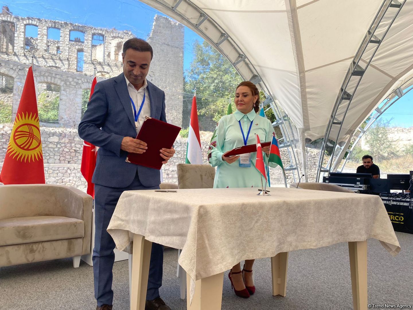 Signing ceremony between Azerbaijan and Turkic-speaking states held in Shusha (PHOTO)