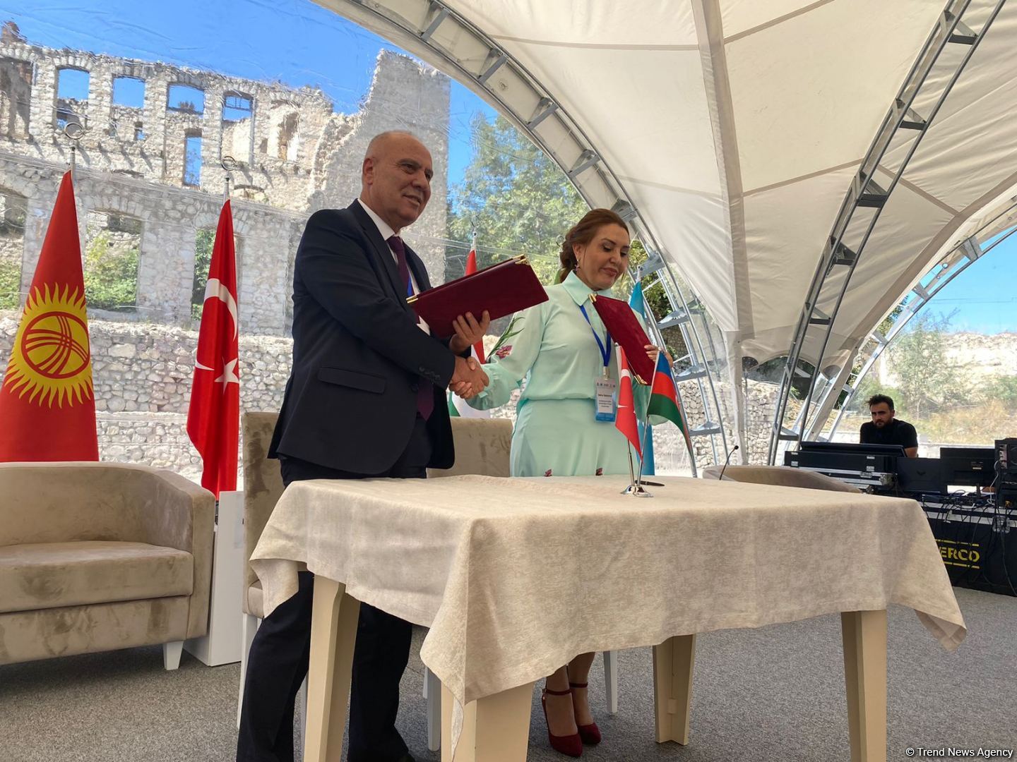 Signing ceremony between Azerbaijan and Turkic-speaking states held in Shusha (PHOTO)